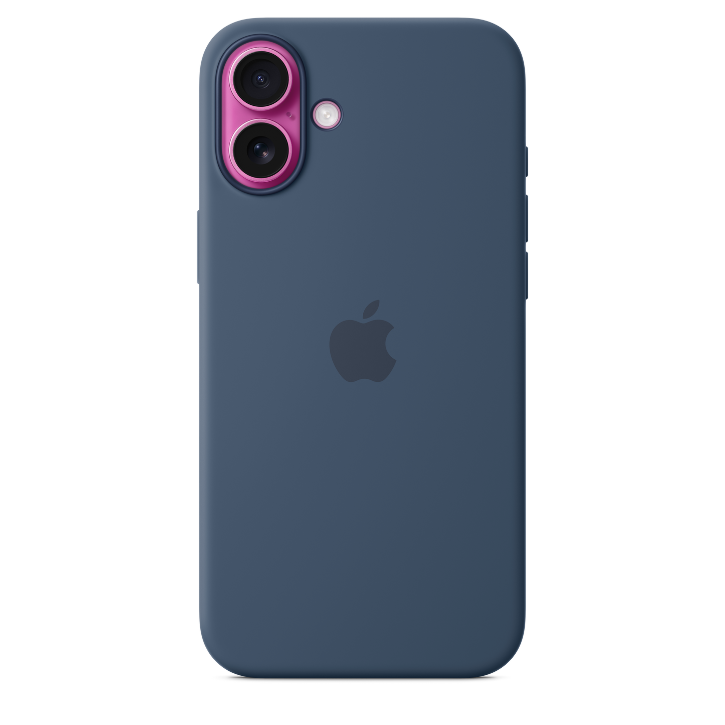 Funda de silicona con MagSafe para el iPhone 16 Plus - Azul denim