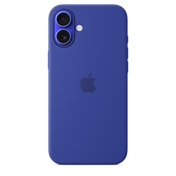 Funda de silicona con MagSafe para iPhone 16 Plus - Azul ultramar