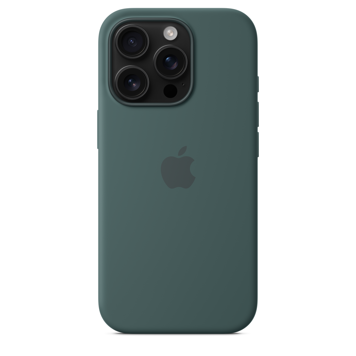 Funda de silicona con MagSafe para el iPhone 16 Pro - Verde lago