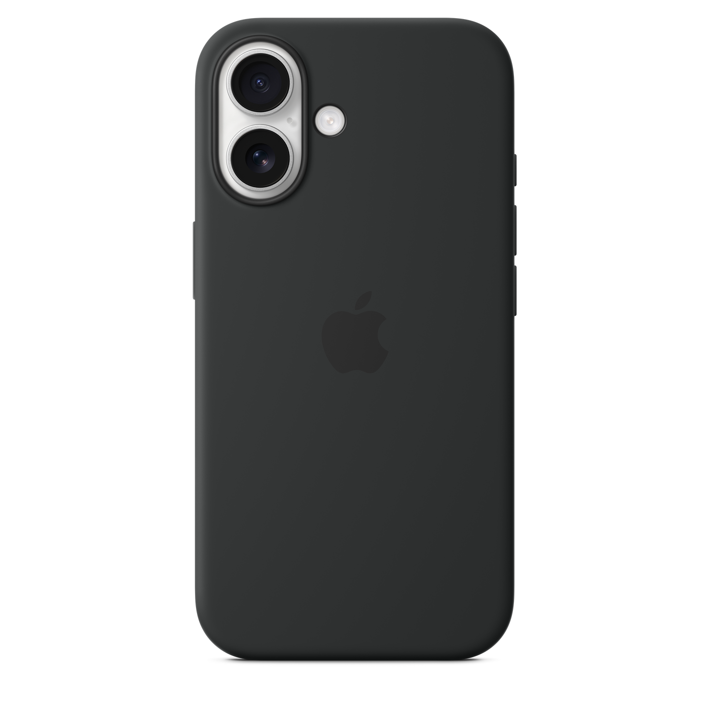 Funda de silicona con MagSafe para el iPhone 16 - Negro