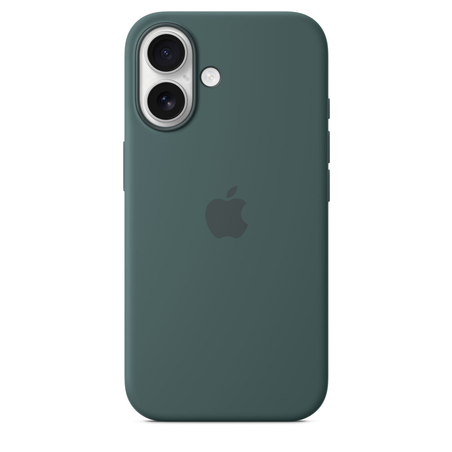 Funda de silicona con MagSafe para el iPhone 16 - Verde lago