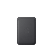 Cartera de trenzado fino con MagSafe para el iPhone - Negro