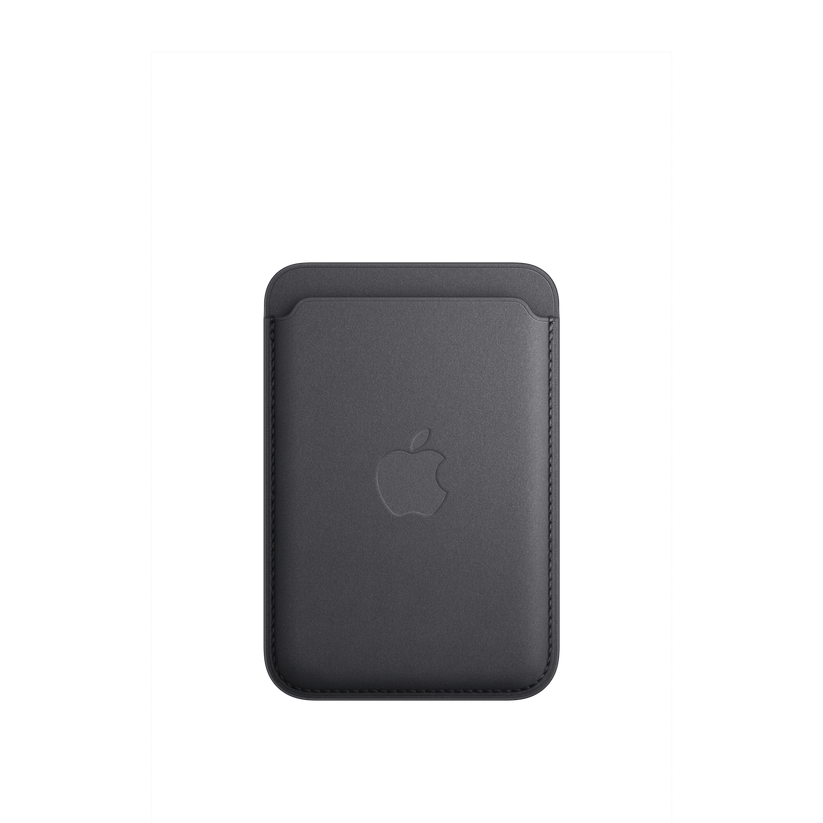 Cartera de trenzado fino con MagSafe para el iPhone - Negro - Rossellimac