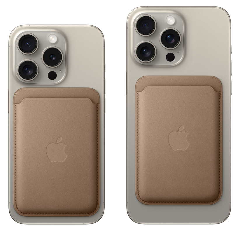 Funda de silicona con MagSafe para el iPhone 15 Pro - Arcilla – Rossellimac