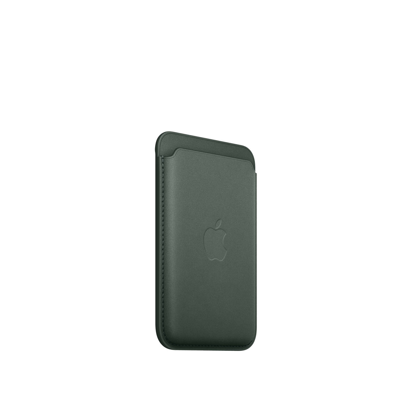 Cartera de trenzado fino con MagSafe para el iPhone - Verde perenne