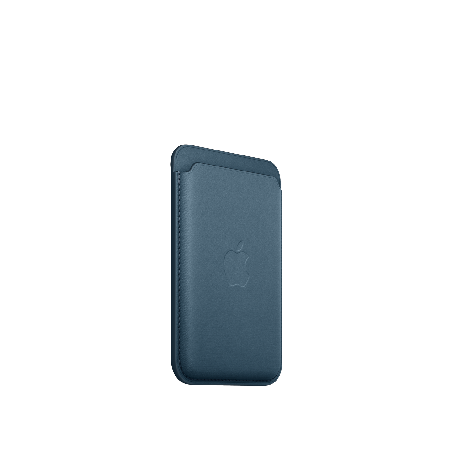Cartera de trenzado fino con MagSafe para el iPhone - Azul pacífico