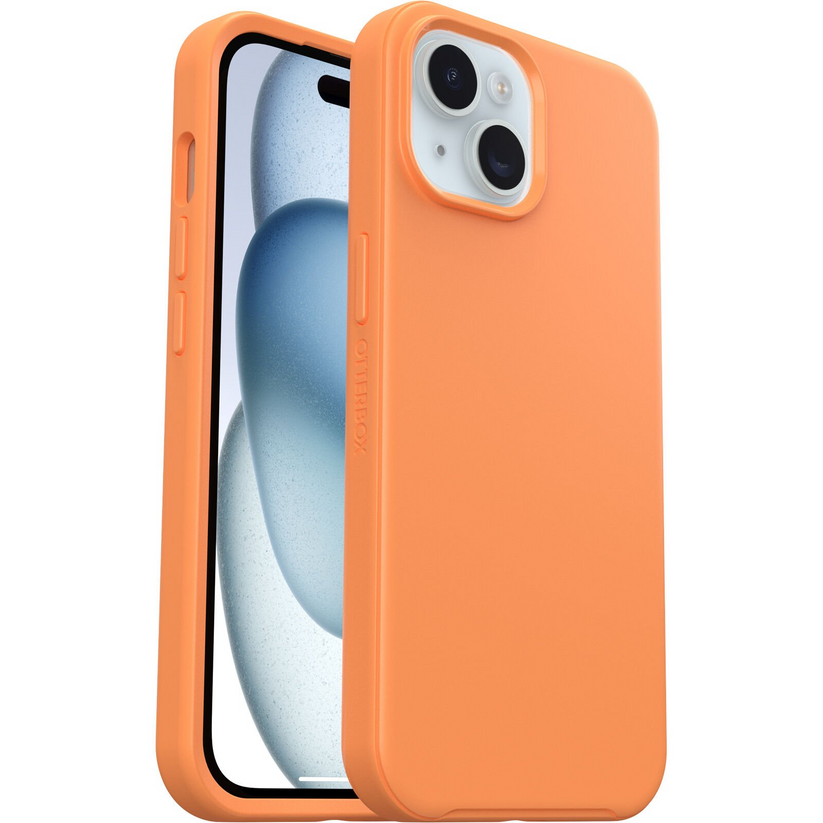 OtterBox Symmetry MagSafe iPhone 15 Sunstone - orange