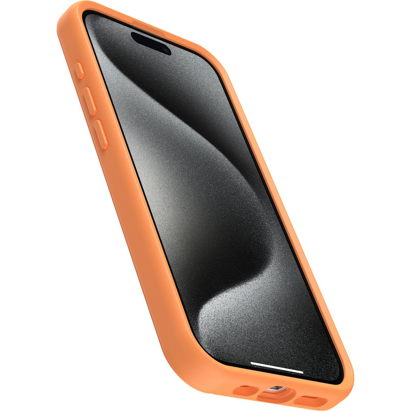 OtterBox Symmetry MagSafe iPhone 15 Pro Sunstone - orange 3