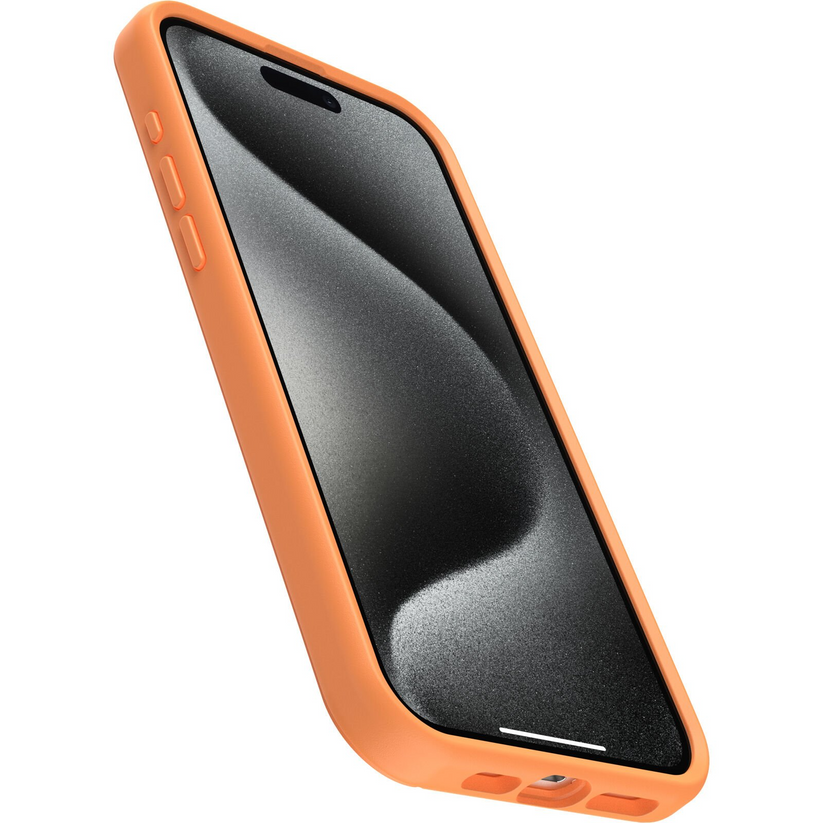 OtterBox Symmetry MagSafe iPhone 15 Pro Max Sunstone - orange 3