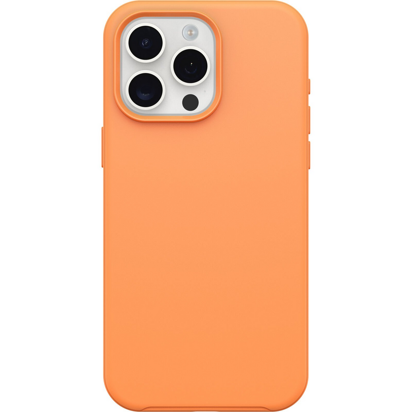 OtterBox Symmetry MagSafe iPhone 15 Pro Max Sunstone - orange 2