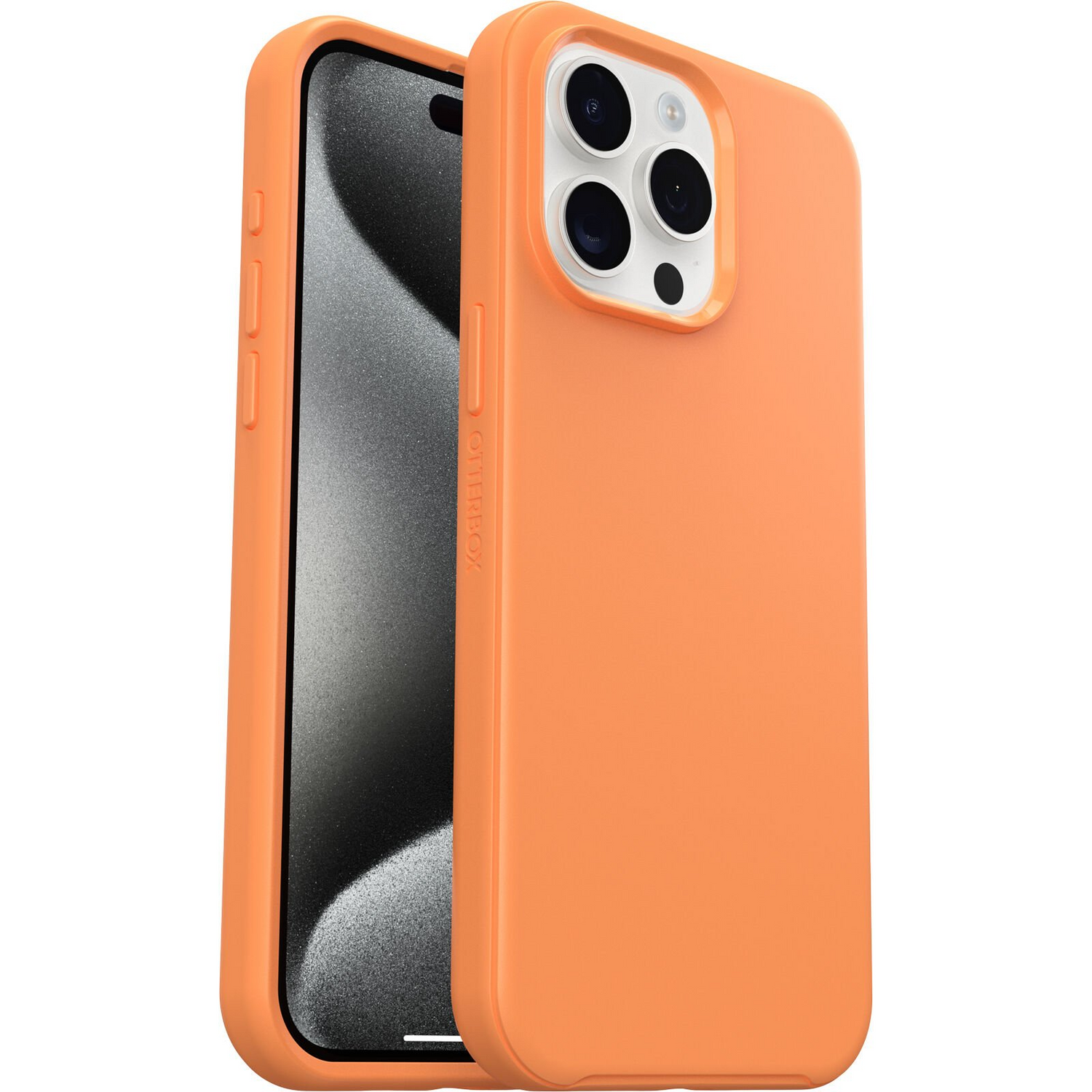 OtterBox Symmetry MagSafe iPhone 15 Pro Max Sunstone - orange
