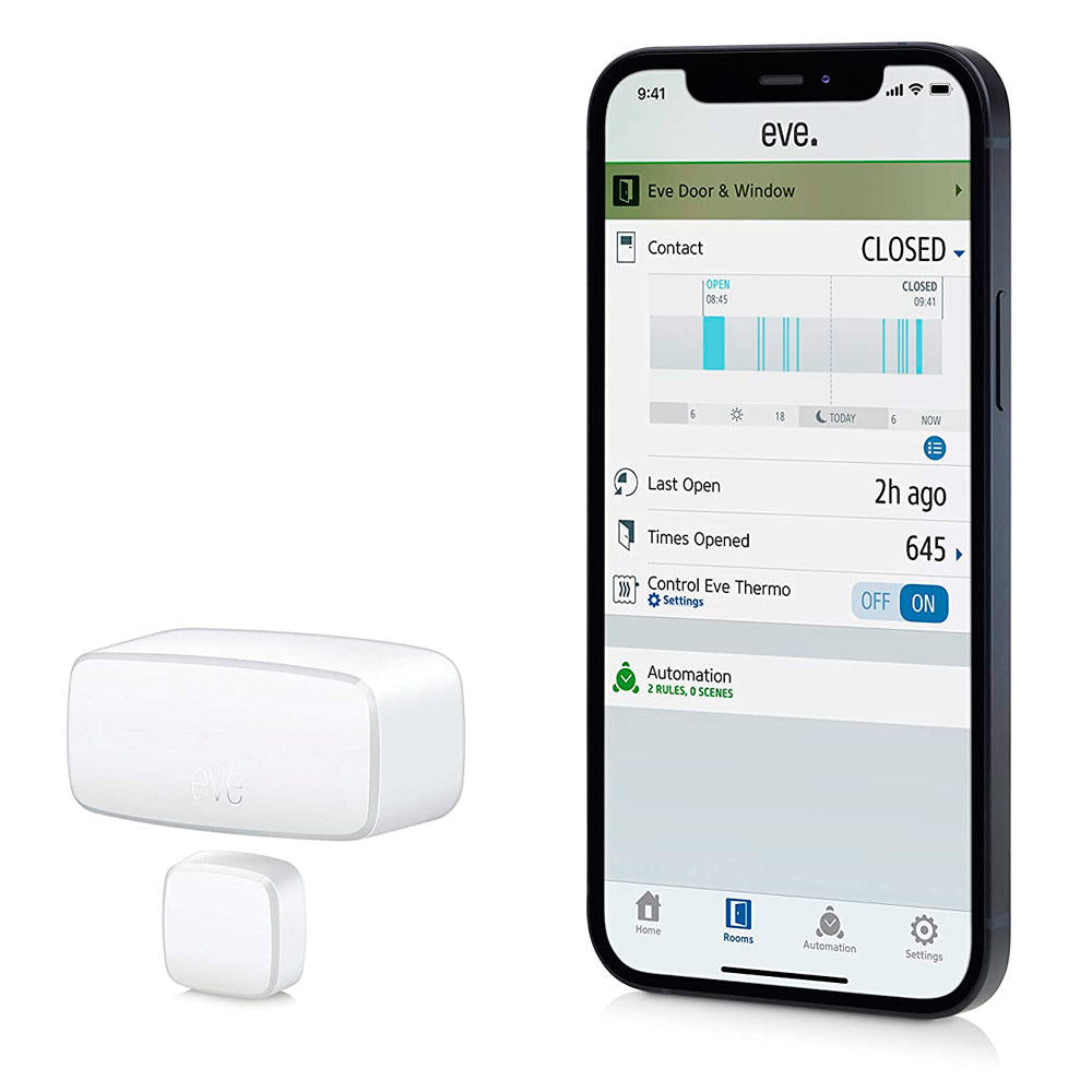 Sensor inalámbrico de contacto Eve Door & Window - Rossellimac