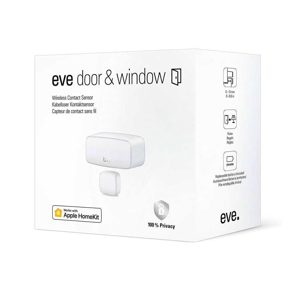 Sensor inalámbrico de contacto Eve Door & Window - Rossellimac