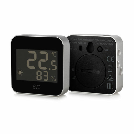 Sensor de temperatura y humedad Eve Weather - Rossellimac