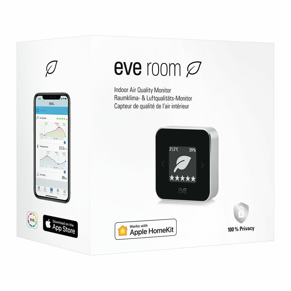 Monitor de calidad del aire para interiores Eve Room - Rossellimac