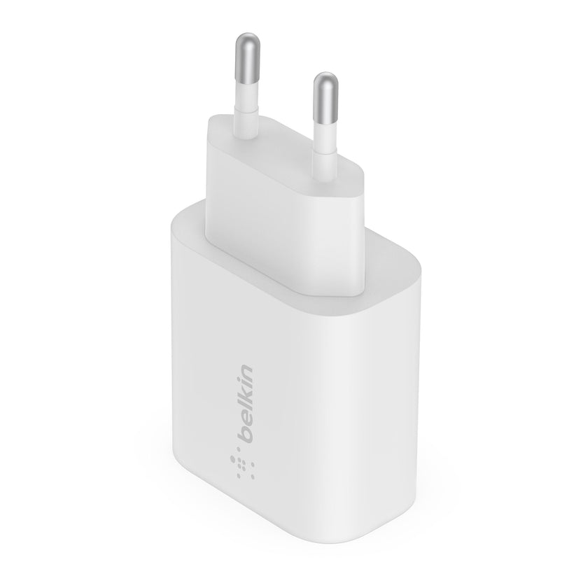 Adaptador 25W USB-C para iPhone con carga rápida de Belkin - Rossellimac