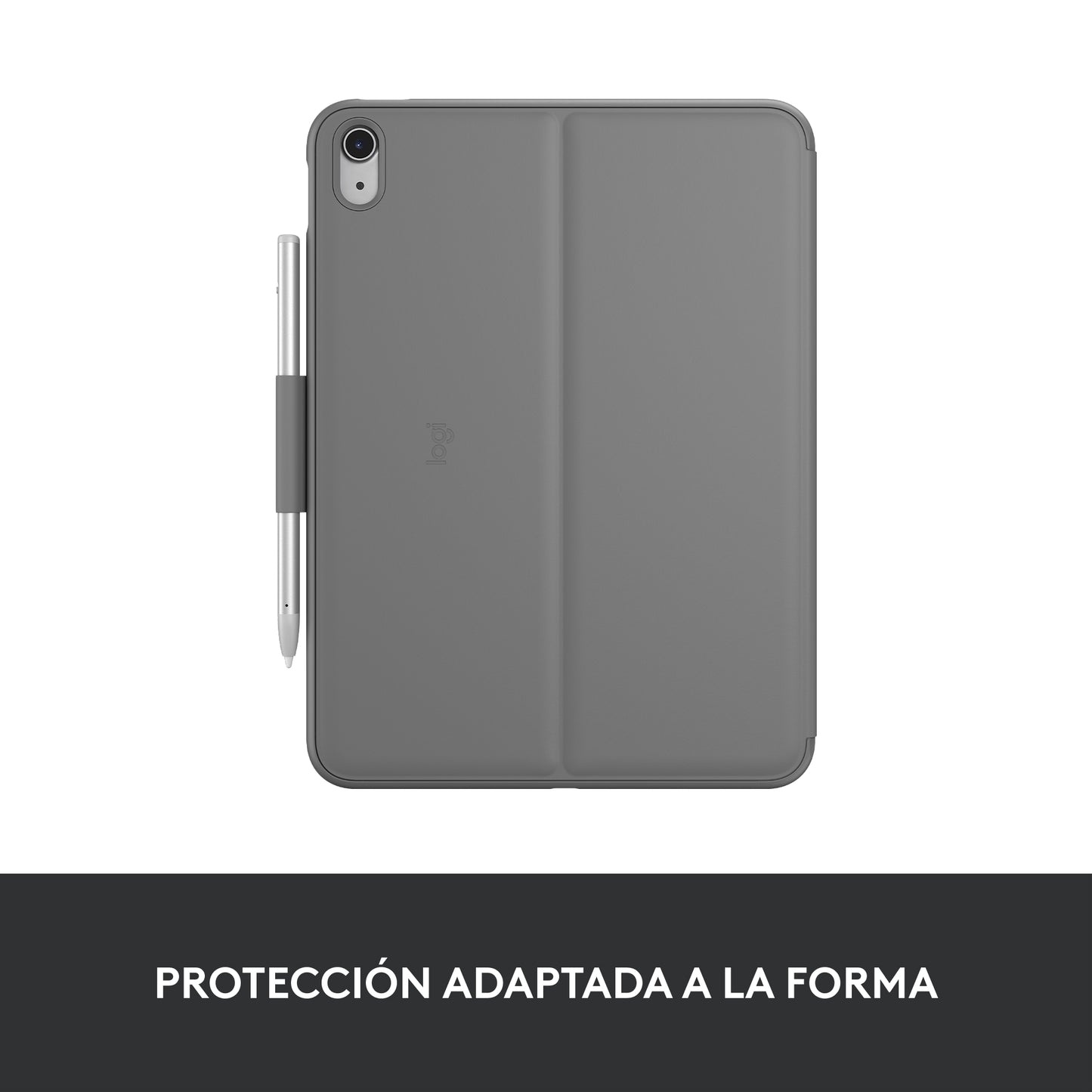 Funda teclado para iPad 10,9" 10ª Gen Slim Folio en Gris Oxford de Logitech - Rossellimac