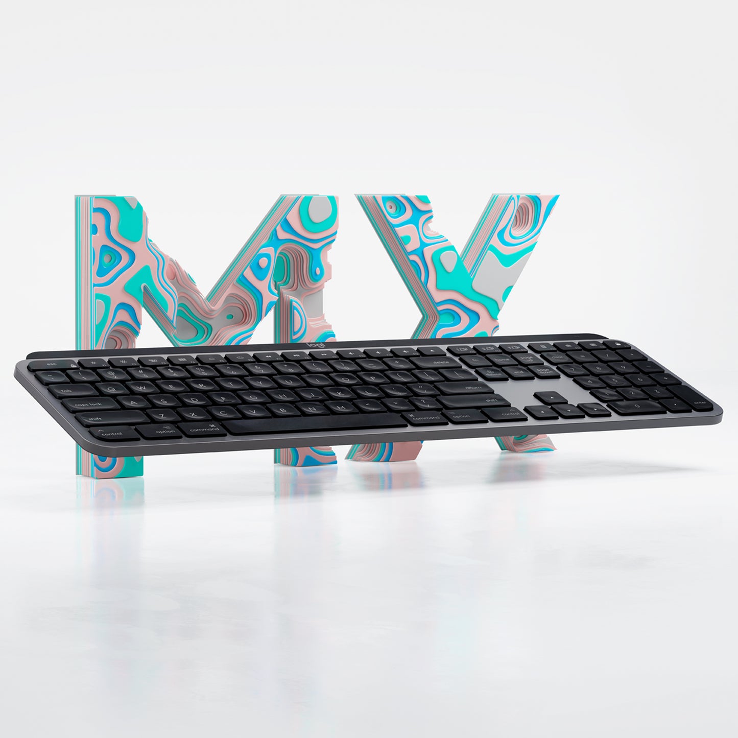 Teclado Bluetooth MX Keys de Logitech - Rossellimac