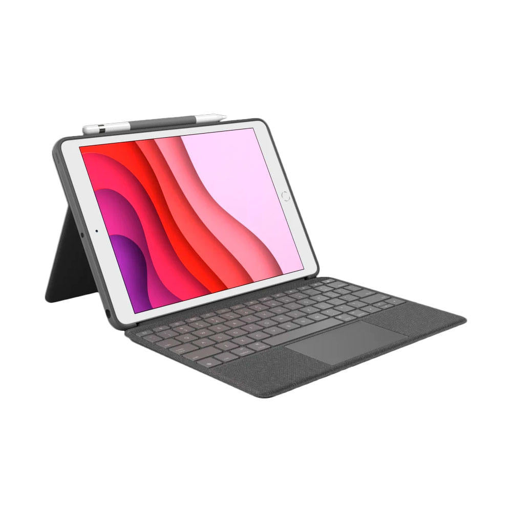 Funda teclado para iPad 10,2" 9ª Gen Combo Touch de Logitech - Rossellimac