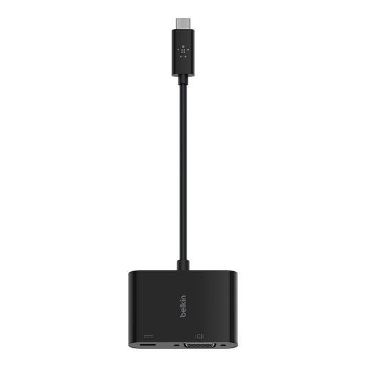 Adaptador USB-C a VGA + carga hasta 60W de Belkin - Rossellimac