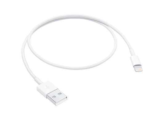 Cable de conector Lightning a USB (50 cm) - Rossellimac