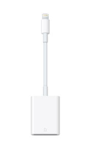 Adaptador de conector Lightning a lector de tarjetas SD - Rossellimac