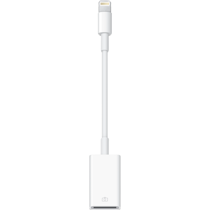 Adaptador de conector Lightning a USB para cámaras - Rossellimac