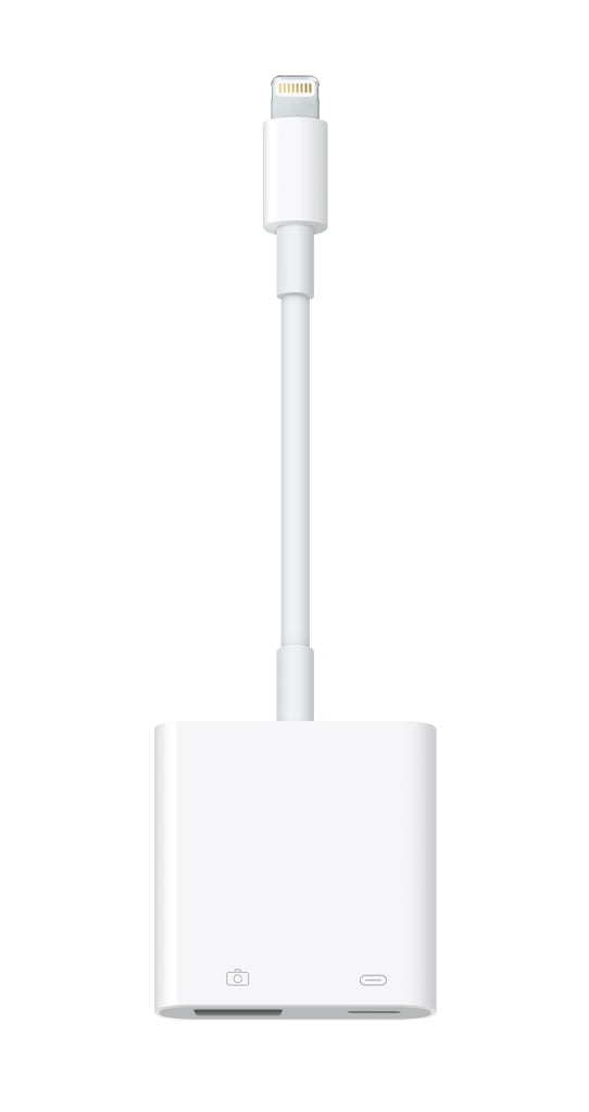 Adaptador de conector Lightning a USB 3 para cámaras - Rossellimac