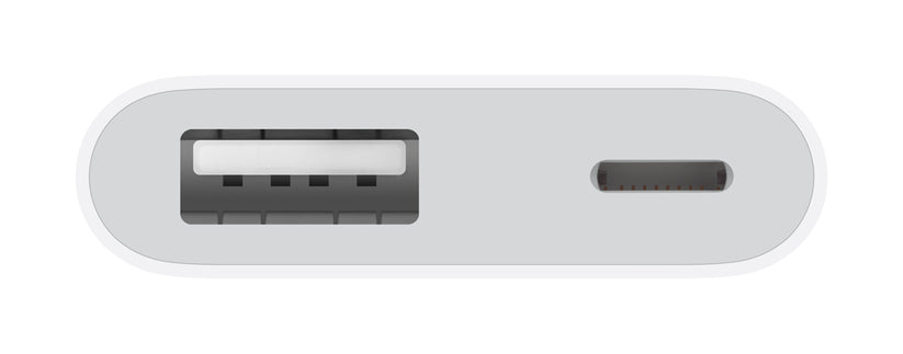 Adaptador de conector Lightning a USB 3 para cámaras - Rossellimac
