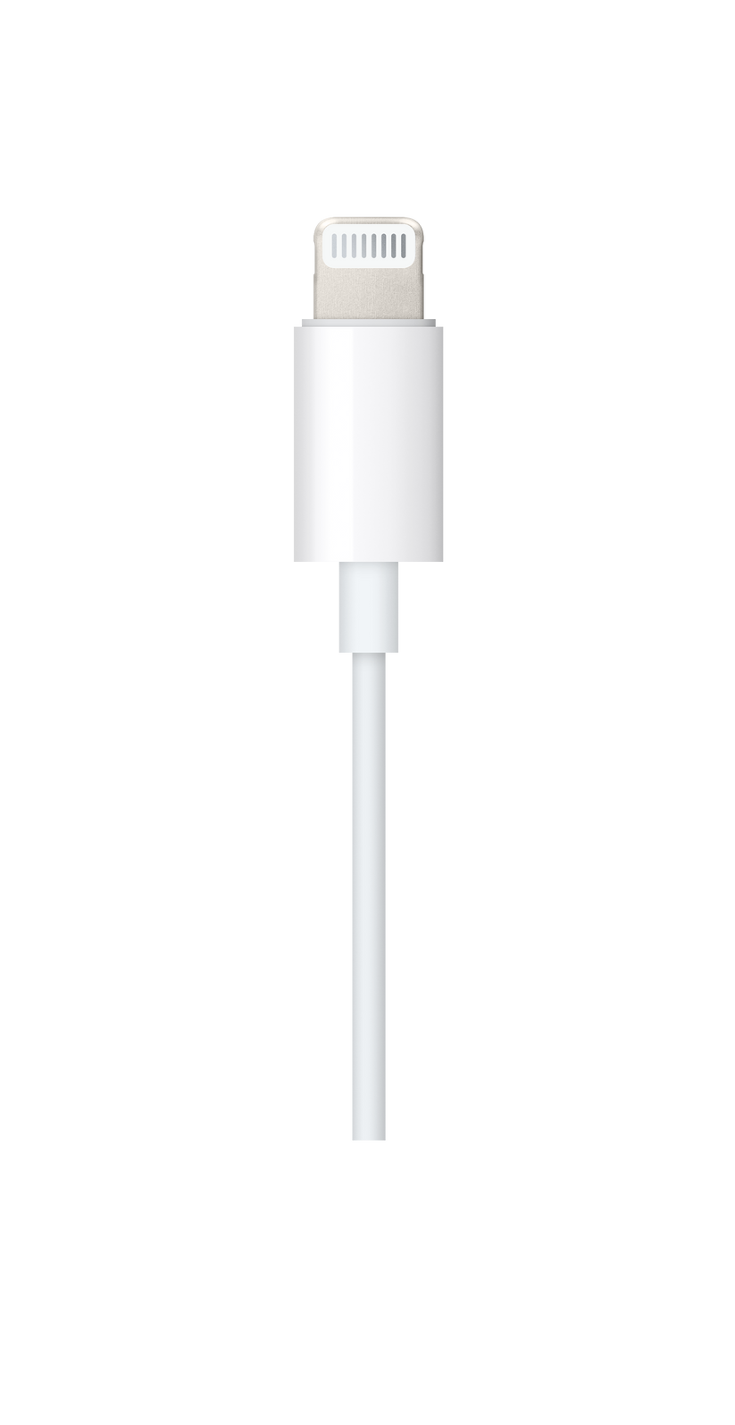 Cable de conector Lightning a toma de audio de 3,5 mm (1,2 m) - Blanco - Rossellimac