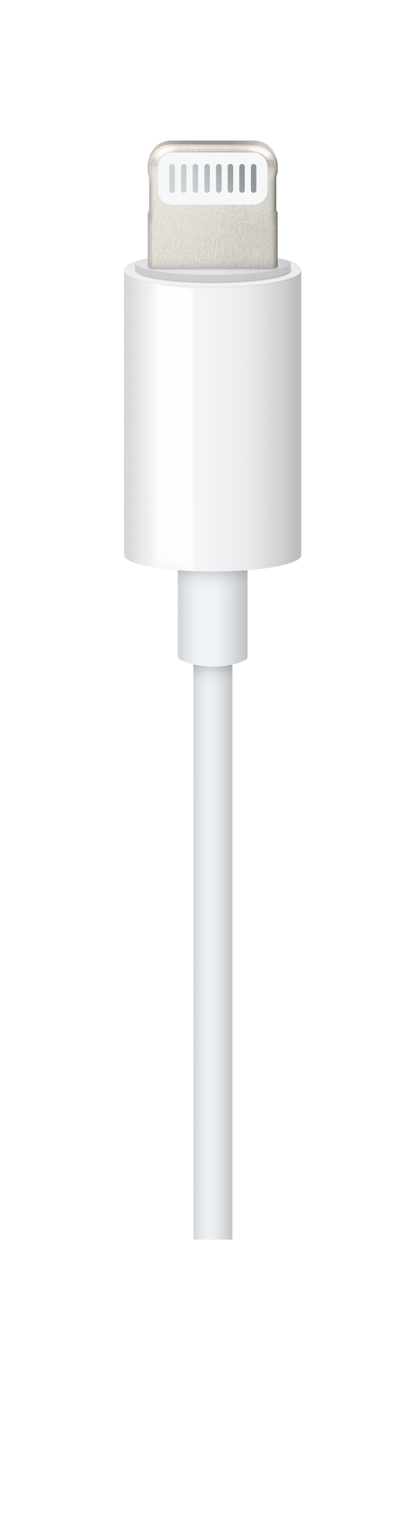 Cable de conector Lightning a toma de audio de 3,5 mm (1,2 m) - Blanco - Rossellimac