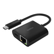 Adaptador USB-C a Ethernet + carga hasta 60W de Belin - Rossellimac