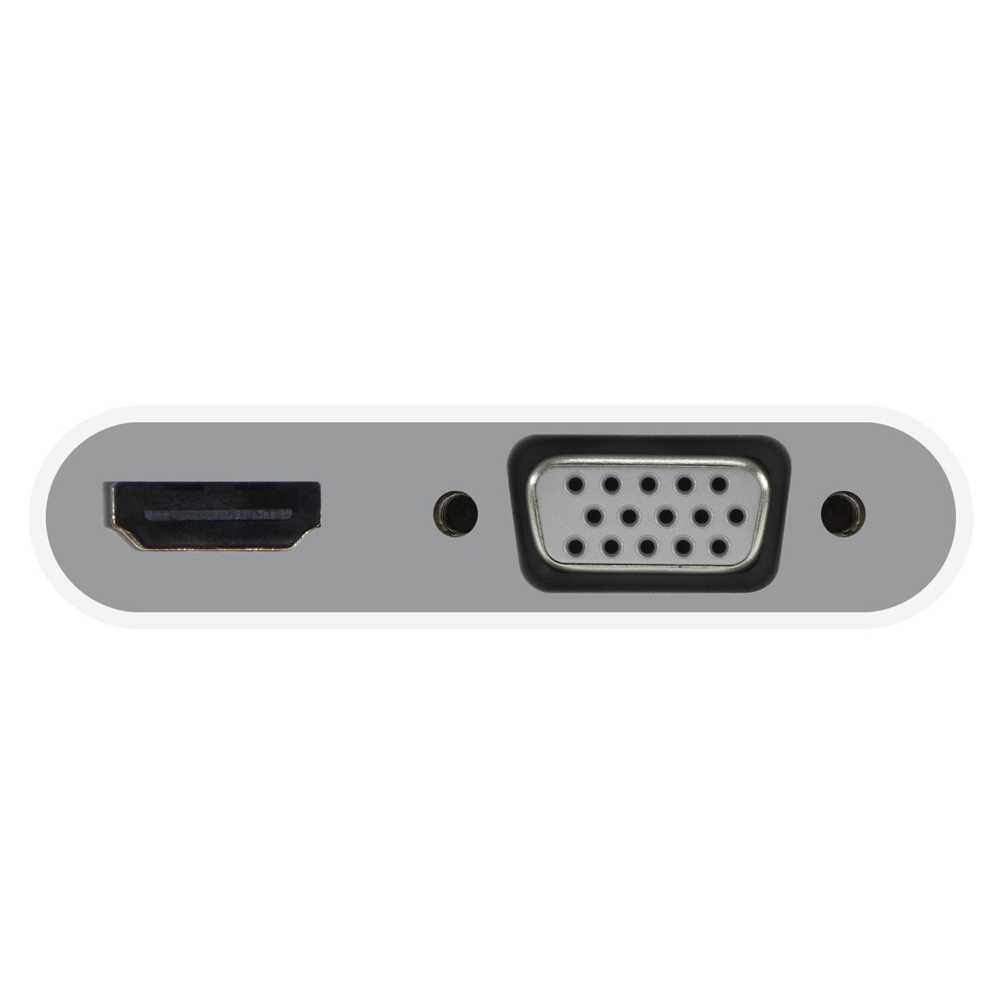 Adaptador USB-C a HDMI y VGA compatible 4K de Macally - Rossellimac