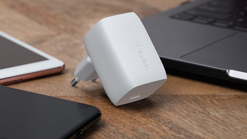 Adaptador 60W USB-C con carga rápida de Belkin - Rossellimac